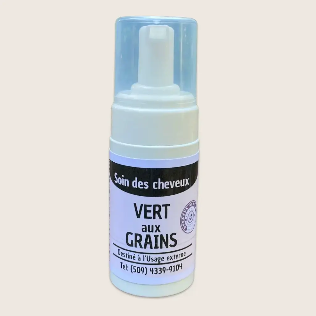L'huile VERTE aux GRAINS